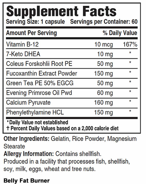 thumbnail image 2 of Didacat Belly Fat Burner Capsules 120ct - CLA Weight Management & Detox 2 of 6